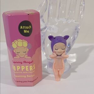 Sonny Angel Hippers Mini Figure with Purple Hat
